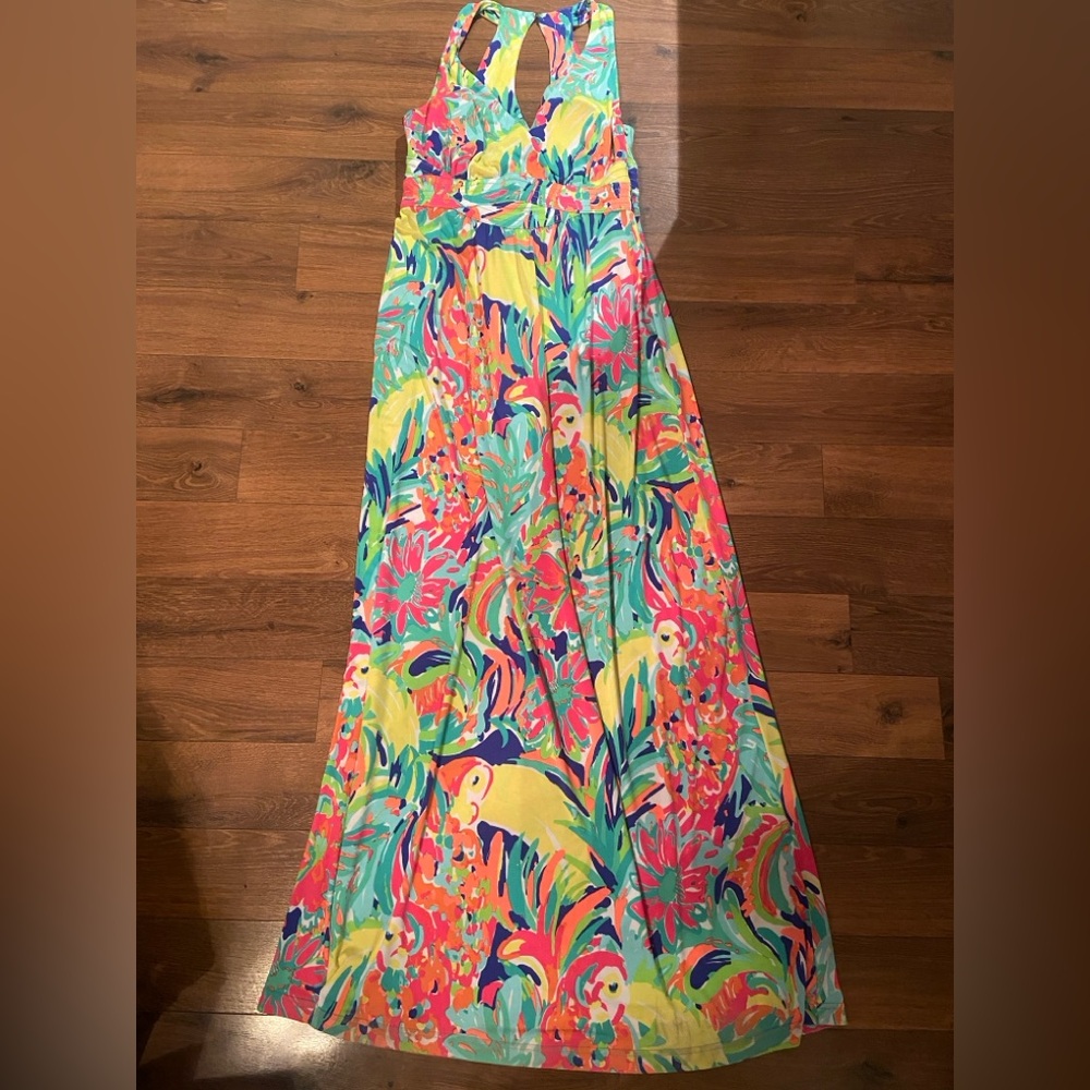 Lilly Pulitzer Seaview Maxi Dress.